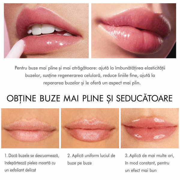 Ulei de Buze Volumizant Natural